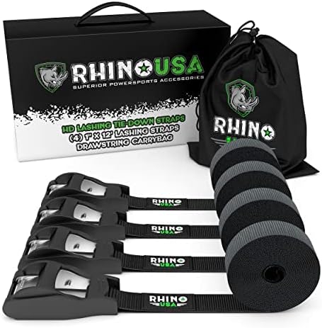 PACK X 4 CORREAS DE AMARRE 2,5 X 366 CM - Trakend