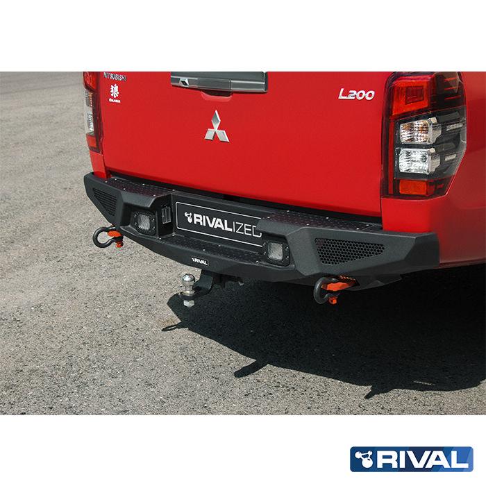 BUMPER ALUMINIO TRASERO RIVAL4X4 MITSUBISHI L200 2020-23 - Trakend