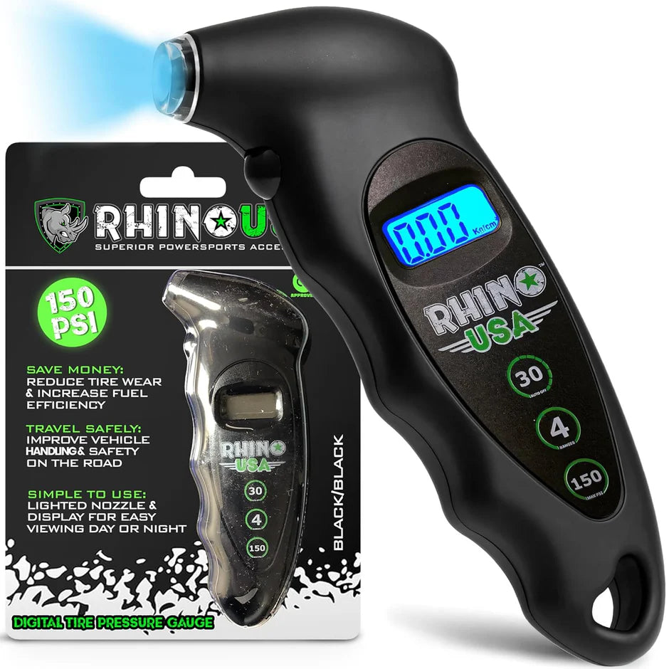 MANÓMETRO DIGITAL PRESIÓN NEUMÁTICOS (150PSI)