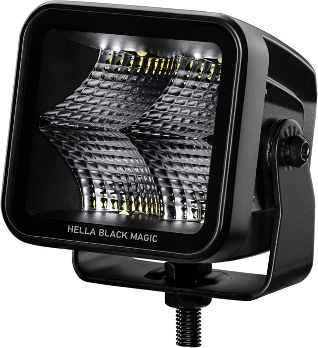 KIT FOCOS LED HELLA BLACK MAGIC 3.2″ FLOOD