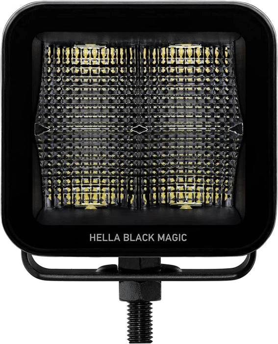 KIT FOCOS LED HELLA BLACK MAGIC 3.2″ FLOOD