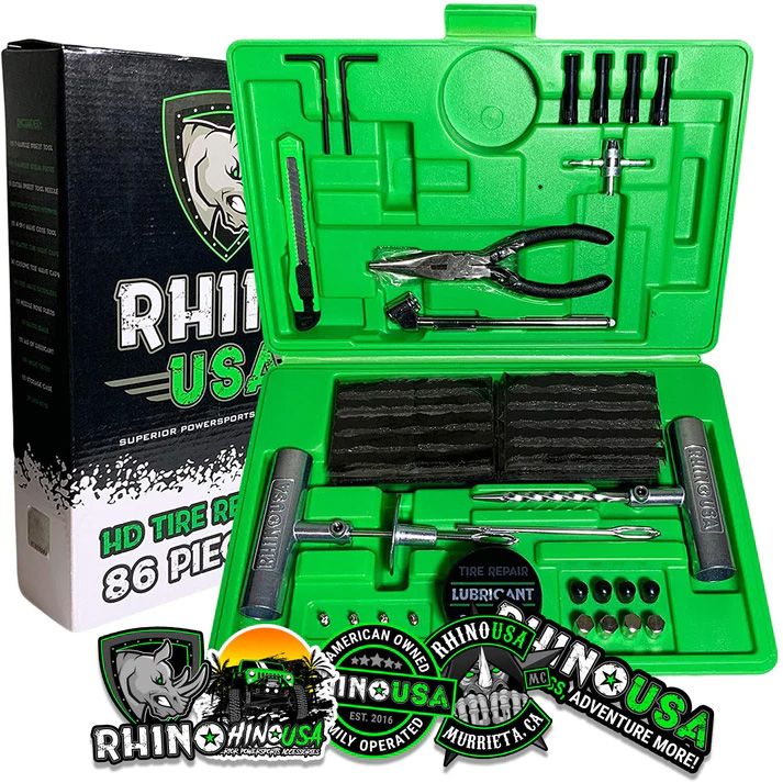 KIT DE REPARACIÓN NEUMÁTICO DE 86 PIEZAS - Trakend