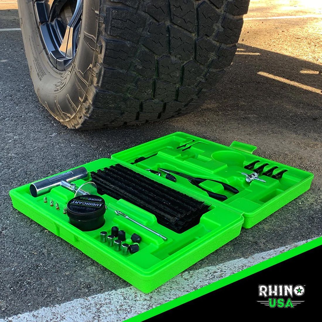 KIT DE REPARACIÓN NEUMÁTICO DE 86 PIEZAS - Trakend