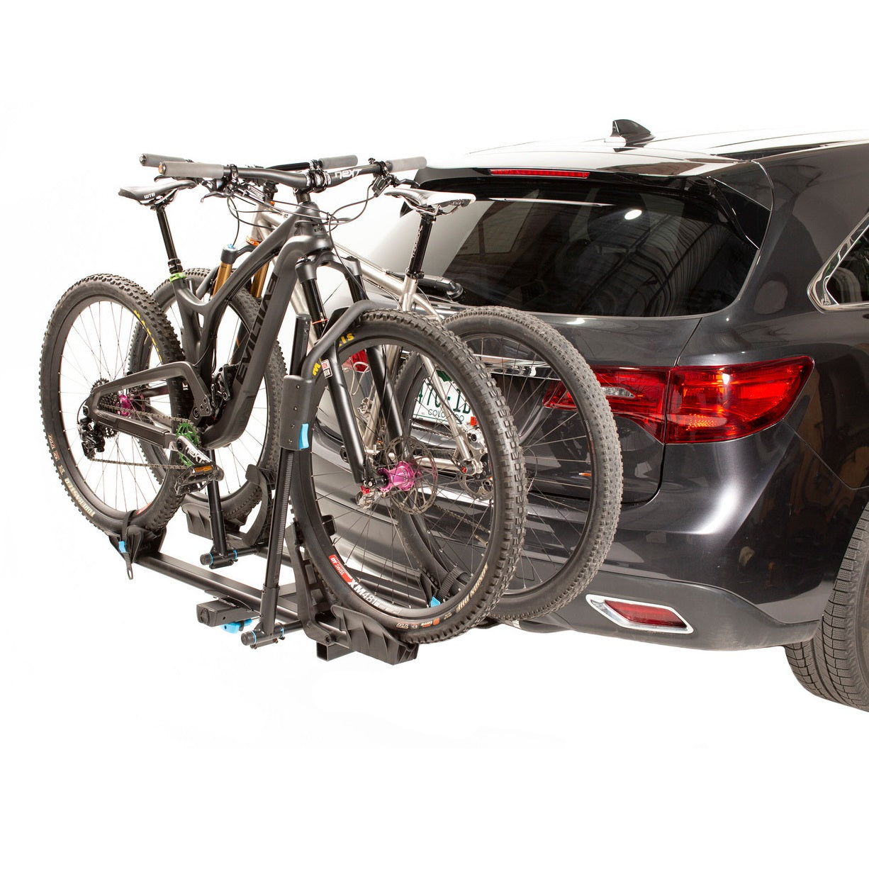 PORTABICICLETAS MONORAIL 2 BICICLETAS PARA ENGANCHE AMERICANO