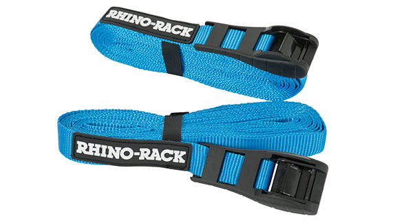 CORREA DE AMARRE RHINO RACK 5.5 METROS CON PROTECTOR EN HEBILLA