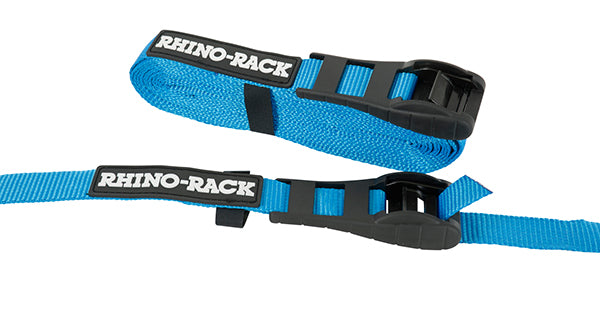 CORREA DE AMARRE RHINO RACK 5.5 METROS CON PROTECTOR EN HEBILLA