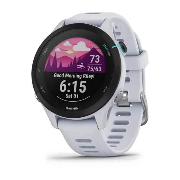 SMARTWATCH GARMIN FORERUNNER 255S MUSIC WHITESTONE