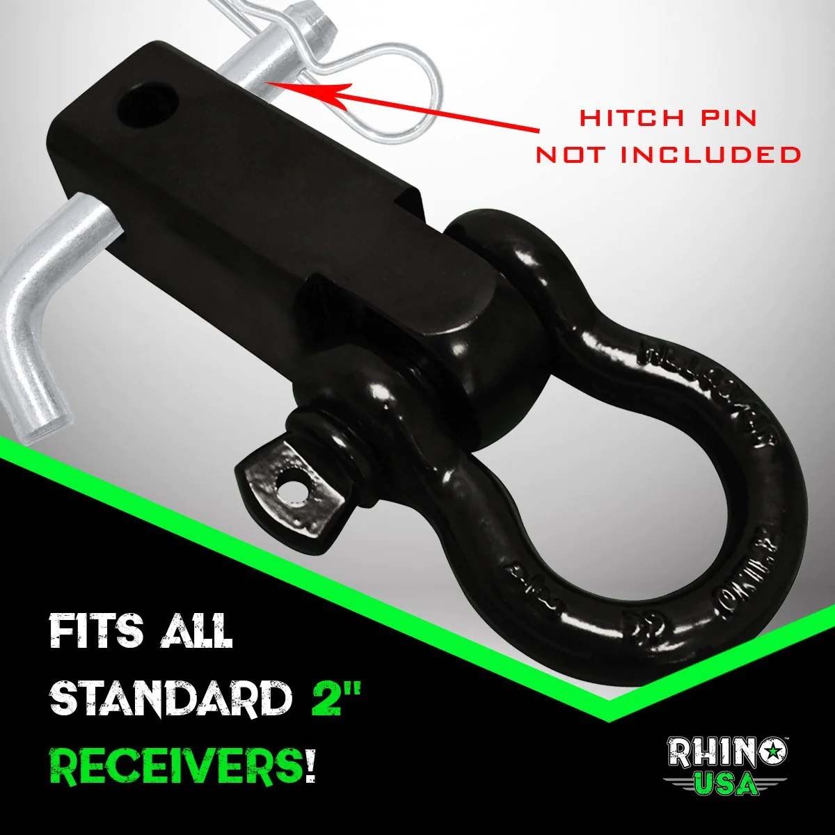 MACHO PARA ENGANCHES DE 2" CON GRILLETE - Trakend