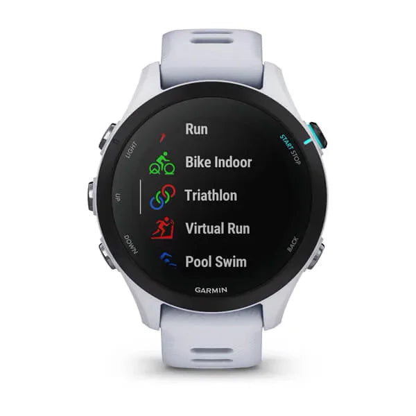 SMARTWATCH GARMIN FORERUNNER 255S MUSIC WHITESTONE