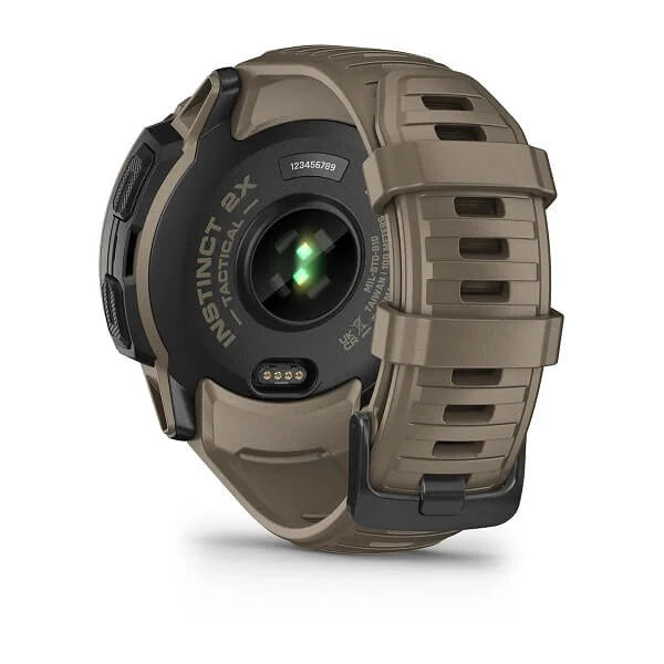 SMARTWATCH INSTINCT 2X SOLAR TACTICAL EDITION COYOTE TAN