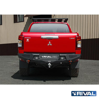 BUMPER ALUMINIO TRASERO RIVAL4X4 MITSUBISHI L200 2020-23