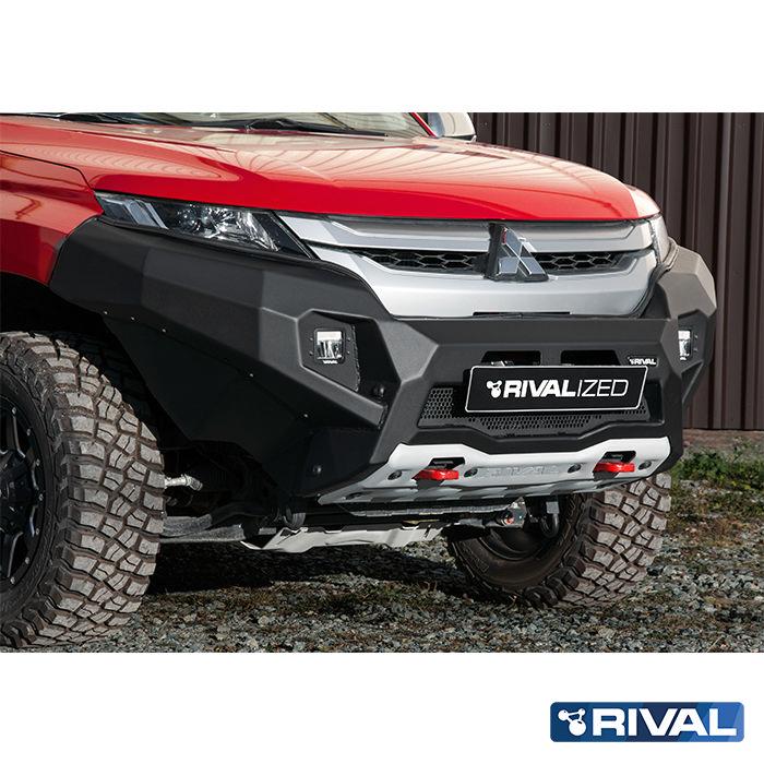 BUMPER RIVAL DELANTERO MITSUBISHI L200 2019-23