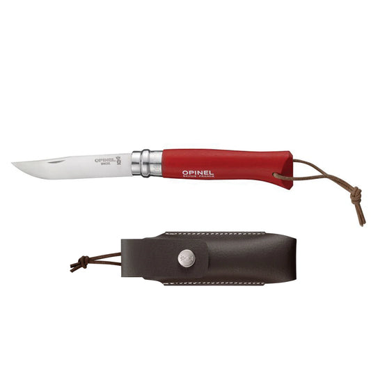 CUCHILLO OPINEL N°8 TREKKING CON FUNDA - Trakend