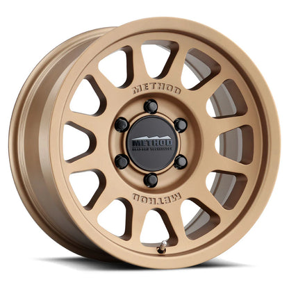 LLANTA METHOD RACE WHEELS 703 17x9 5X127 ET-12 BRONZE BEADGRIP