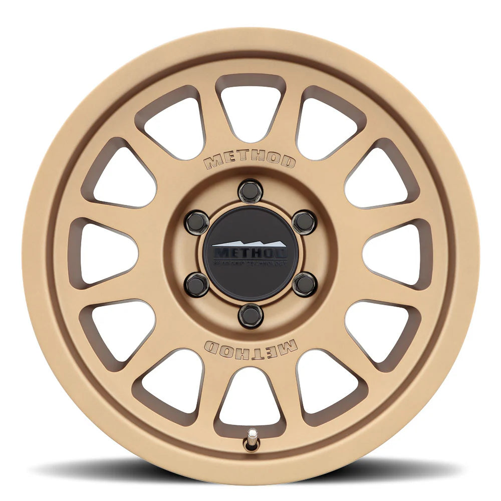 LLANTA METHOD RACE WHEELS 703 17x9 5X127 ET-12 BRONZE BEADGRIP