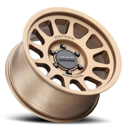 LLANTA METHOD RACE WHEELS 703 17x9 5X127 ET-12 BRONZE BEADGRIP