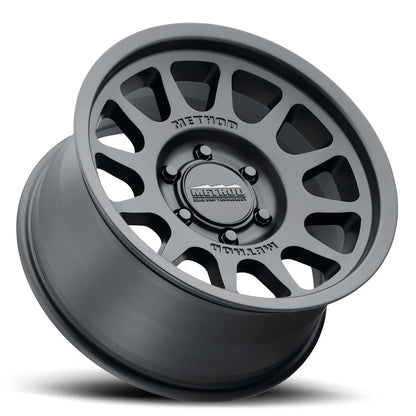 LLANTA METHOD RACE WHEELS 703 17x9 5X127 ET-12 MATTE BLACK BEADGRIP