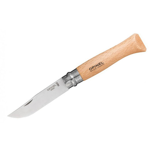 CUCHILLO OPINEL N°9 DE ACERO INOXIDABLE - Trakend